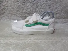 200 VANS オールドスクール バックル ジュニア スニーカー 中古 靴