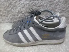 240 アディダス ガゼル グレー スニーカー 中古 靴