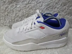 250 NIKE ジョーダン フライト コート ベージュ ロイヤル スニーカー 靴