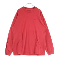 SUPREME (シュプリーム) 24SS Small Box L/S Tee スモールボックスロゴ 長袖Tシャツ カットソー レッド