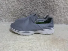 280 SKECHERS スケッチャーズ ゴーウォーク4 グレー スニーカー 中古 靴