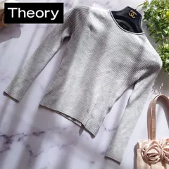 24AW セオリー REGAL WOOL リブニット セーター ウール S