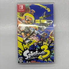 任天堂 ニンテンドー Switch ソフト スプラトゥーン 3