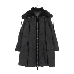 フォクシー 42 ブラック 中綿ダウンコート FOXEY NY フォクシー 42 ブラック 中綿ダウンコート FOXEY NY