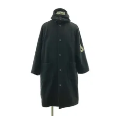 YOHJI YAMAMOTO POUR HOMME / ヨウジヤマモトプールオム | 2017AW | REPLICA モッサ ゼッケンフードコート | 3 | ブラック | メンズ