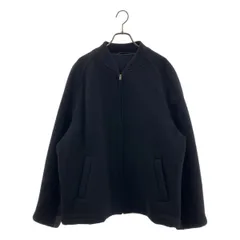 COMME des GARCONS HOMME / コムデギャルソンオム | 1992AW | ウール メルトン 切替 ボンバージャケット | M | ブラック | メンズ