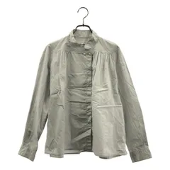 foufou / フーフー | the musium uniform shirts スタンドカラー シャツ | ライトグレー | レディース
