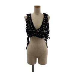 MUKASA刺繍メタリックキャミソール BLK - メルカリ