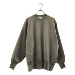 【美品】  HYKE / ハイク | CREWNECK SWEATER シルク混 クルーネックニット | 1 | ブラウン系 | レディース