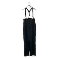 H BEAUTY&YOUTH / エイチビューティアンドユース | HIGH WAIST SUSPENDERS PANTS サスペンダー パンツ | M | ブラック | レディース