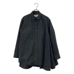 sacai / サカイ | コットンポプリン シャツ ドレス | 1 | ブラック | レディース