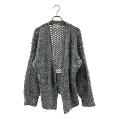 beautiful people / ビューティフルピープル | 2022AW | double-end ミックスカラー ニット カーディガン | 36 | ライトブルー/ブラック/ピンク | レディース