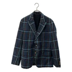 ガブリエレパジーニ⭐️46⭐️ネイビージャケット⭐️ラナウールジャージーメタルボタン ガブリエレパジーニ⭐️46⭐️ネイビージャケット⭐️ラナウール