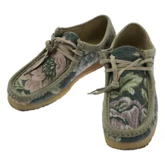 clarks / クラークス | Wallabee Boot / 総柄 ジャガード ワラビー ブーツ | 27.5 | マルチカラー | メンズ