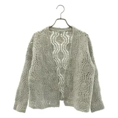 BRUNELLO CUCINELLI / ブルネロクチネリ | カシミヤ混 ローゲージ Vネック ニットカーディガン | XS | グレー | レディース