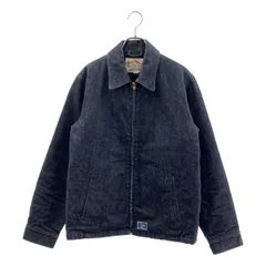 CALEE / キャリー | デニム ジップアップ キルティングジャケット | M | インディゴ | メンズ