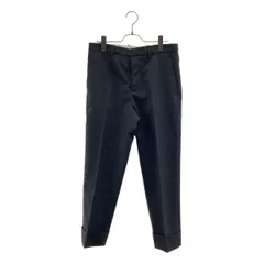 MARNI / マルニ | ウール スラックス パンツ | 40 | チャコールブラック系 | レディース