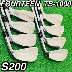 2026年最新】フォーティーン TB アイアンセット 1000 FORGED TB-1000