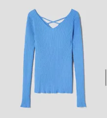 8seconds ゴージ バックスリット プルオーバー - ブルー