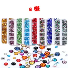 【a‬ 様】　高分子ストーン　ミルキーストーン　デコストーン　デコうちわ　ラインストーン