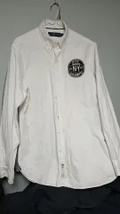 ポロラルフローレン 白 シャツ S