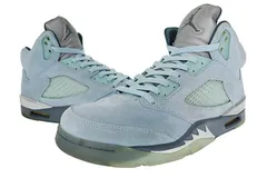 ナイキ NIKE WMNS AIR JORDAN 5 RETRO BLUE BIRD ウィメンズ エア ジョーダン 5 レトロ ブルー バード DD9336-400 28.5 青 ブランド古着ベクトル 中古▲■250228
