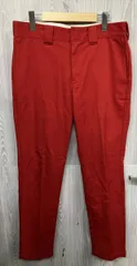 RHC×BEDWIN×Dickies/アールエイチシー /ベドウィン/ディッキーズ/綿パンツ/レッド/10L/Lサイズ/