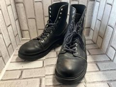 ☆美品☆Simonシモン安全靴 ブーツ バックル付 作業靴ワークブーツJIS