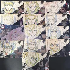 鬼滅の刃　ランチョンマット柄　ポストカード　13点まとめ売り