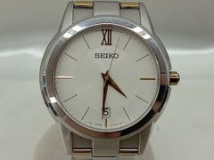 新品】SEIKO ソーラー電波時計 シルバーSBTM157 - メルカリ