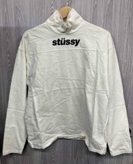 Stüssy モックネック ロングスリーブ ホワイト y2k swag | Mercari Stüssy モックネック ロングスリーブ ホワイトy2k swag