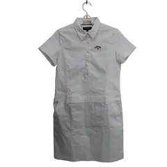 【美品】Callaway(キャロウェイ) ワンピース 白 レディース S 241-9113700 ゴルフウェア 2512-0975 中古