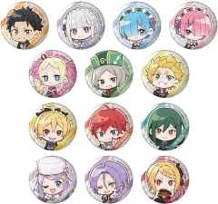 【新品】バッジ・ビンズ 【ボックス】Re：ゼロから始める異世界生活 とじコレ 缶バッジ Vol.3