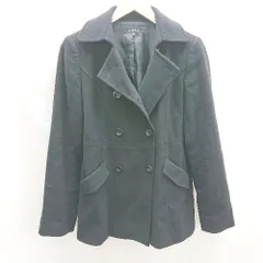 ◇ LAUTREAMONT ロートレアモン ダブルボタン 起毛 裏地 長袖 コート サイズ3 ブラック系 レディース E 【1303270007601】