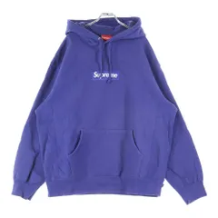 SUPREME (シュプリーム) Box Logo Hooded Sweatshirt ボックスロゴ プルオーバーパーカー フーディ パープル
