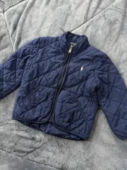 ポロ キッズ 2T キルティング ジャケット ダウン