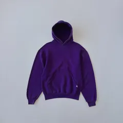【USA製】90s ラッセルアスレティック パーカー M パープル フェード 茄子紺　M2538
