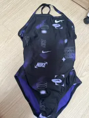 ナイキ ブラック/パープル 水着 ONE PIECE 1回着用