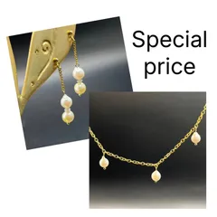 Special price‼︎ 2点セットパールのネックレスと耳飾り