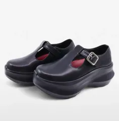 ヤセ カウハイド フラットフォーム メリージェーン T 240