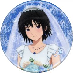 【中古】バッジ・ピンズ 七咲逢(名前なし) 「アマガミSS 15th Anniversary POP UP SHOP in ボークス秋葉原ホビー天国2 描き下ろし ウェディング水着ver. トレーディンググリッター缶バッジ」