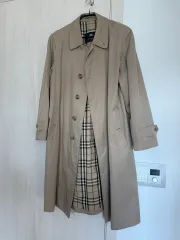 バーバリー Single トレンチコート ステンカラーコート