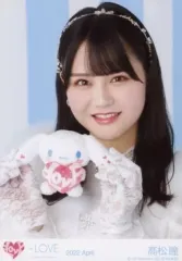 【中古】生写真(女性) イコールラブ(=LOVE)/高松瞳/バストアップ/イコールラブ(=LOVE)生写真セット(シナモロールコラボ2022)「2022.April」