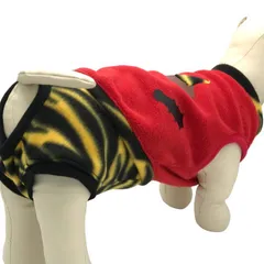 オーダー 受付中/ フリース 鬼 パンツ タンクトップ 節分 犬服 ペット服 赤鬼 虎 イタグレ コーギー フレブル ダックス パグ チワワ 大型犬 中型犬 小型犬 ハンドメイド ワンコ服 フレンチブルドッグ 冬 豆 豆まき 仮装 新年