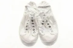 メゾンマルジェラ Maison Margiela 18AW STEREOTYPE WHITE SIZE 40 S57WS0244 ローカット キャンバス スニーカー ホワイト 【ブランド古着ベクトル】【中古】●▲■250324
