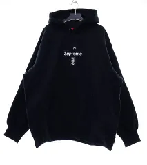 シュプリーム SUPREME 20AW CROSS BOX LOGO HOODED SWEATSHIRT XL BLACK クロス ボックス ロゴ フーデッド スウェット パーカー ブラック 黒 【ブランド古着ベクトル】【中古】☆AA★240803