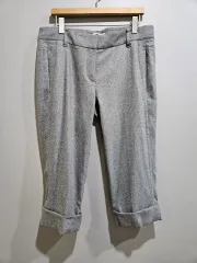 1+1 Theory luxe ) グレー ウール ハーフパンツ M