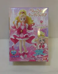 バンダイ Go!プリンセスプリキュア キューティーフィギュア1 1.キュアフローラ