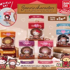 サンリオ ミニチュア パッケージ チャーム ガチャ BANDAI キーホルダー ストラップ クマ