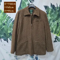 ラルフローレン ウール ツイード ジッパー ジャケット ((正規品))